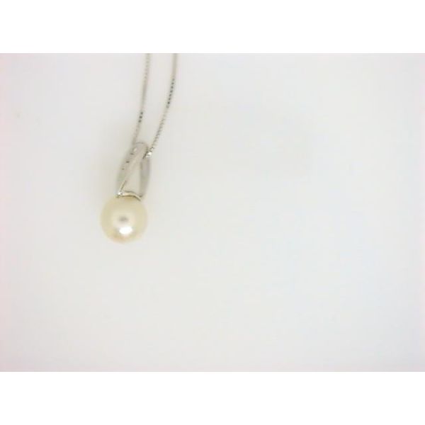 SIM 14K White Gold Pearl Pendant Godwin Jewelers, Inc. Bainbridge, GA