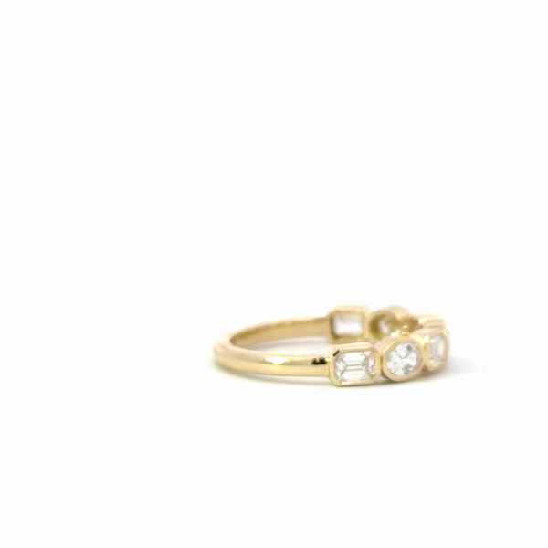 Yellow 14 Karat Lab Diamond Ring Image 4 Golden Gifts Jewelry Milford, PA