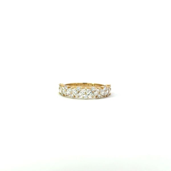 Marquise and Round Lab Diamond Ring Golden Gifts Jewelry Milford, PA