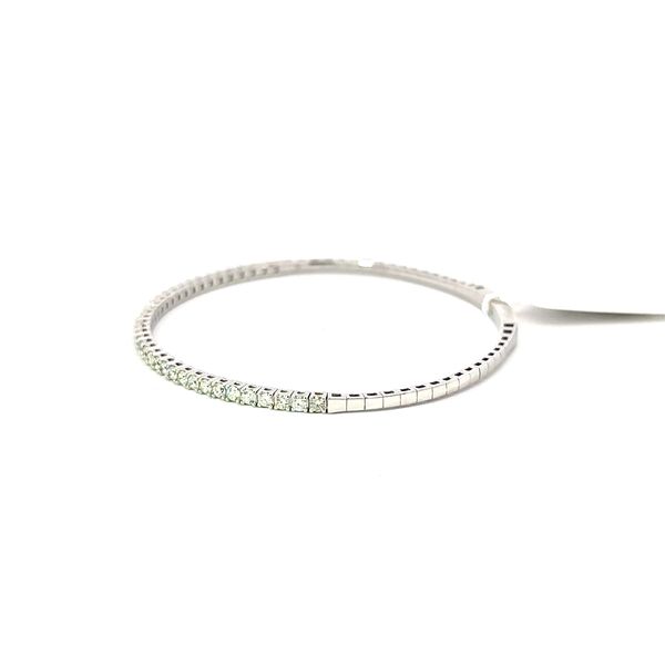Flexible Diamond Bangle Image 3 Golden Gifts Jewelry Milford, PA