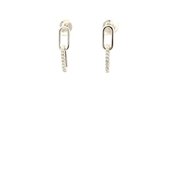 Lab Grown Diamond White Gold Link Bracelet Golden Gifts Jewelry Milford, PA