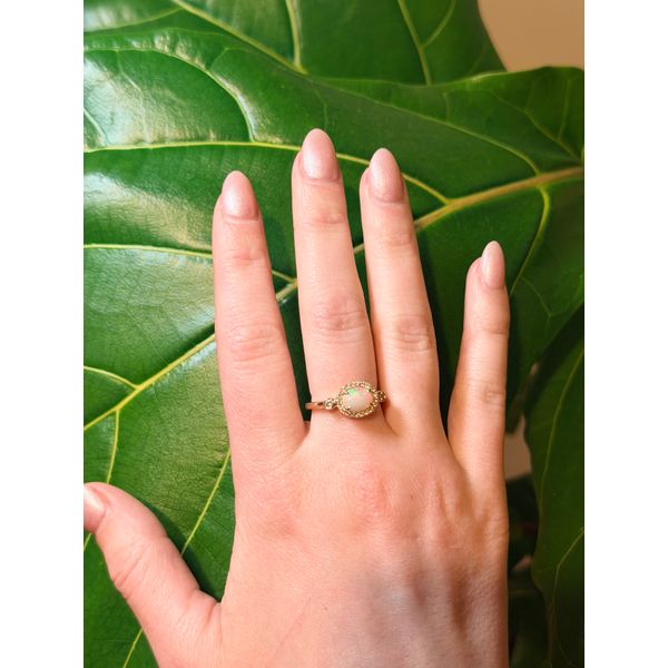 14K Yellow Opal Fashion Ring Image 5 Golden Gifts Jewelry Milford, PA