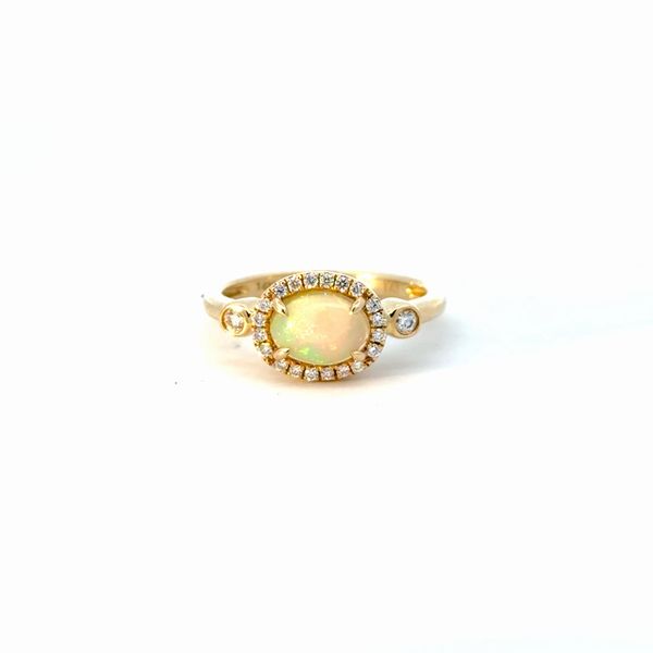 14K Yellow Opal Fashion Ring Golden Gifts Jewelry Milford, PA