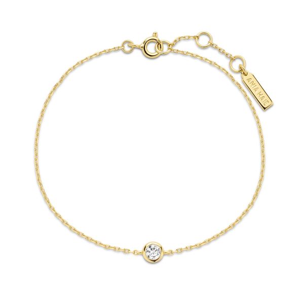 Gold Solitaire Just You Bracelet Golden Gifts Jewelry Milford, PA