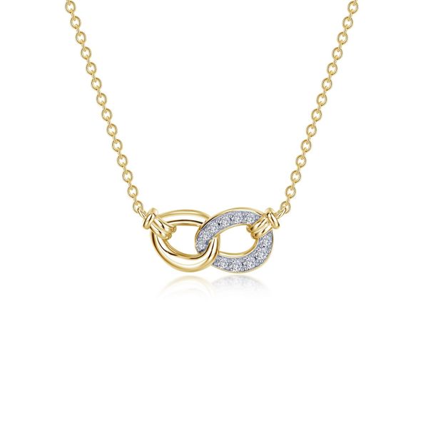 Interlocking Circles Necklace Golden Gifts Jewelry Milford, PA