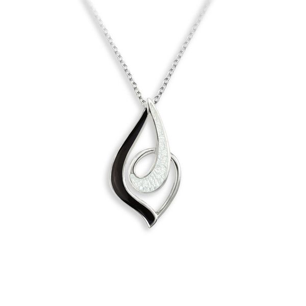Sterling Silver Black Marquise Necklace Golden Gifts Jewelry Milford, PA