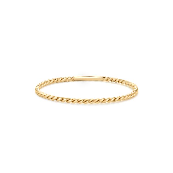 14K Yellow Infinity Twist Band Golden Gifts Jewelry Milford, PA