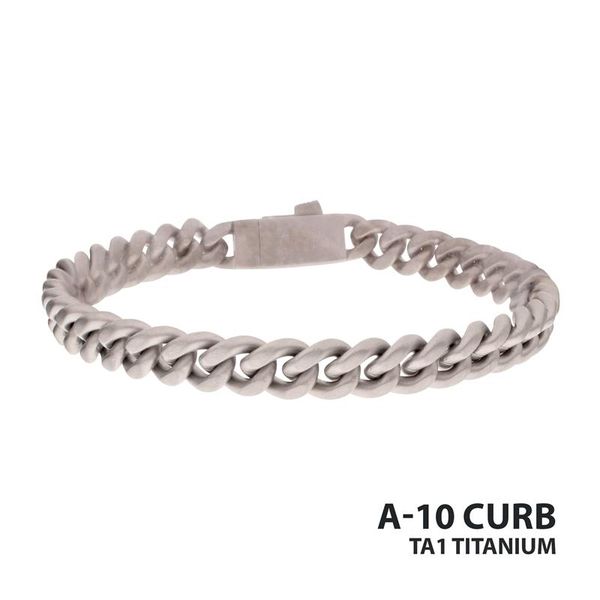 Titanium Flat Clasp Miami Cuban Bracelet Golden Gifts Jewelry Milford, PA