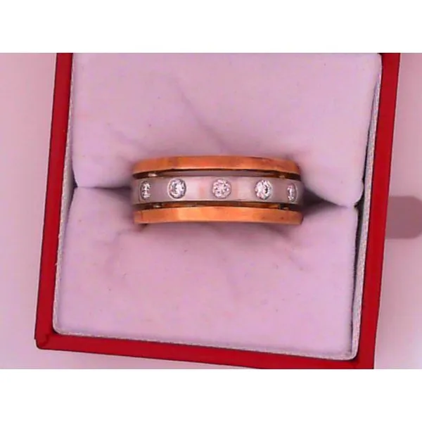Men\'s Diamond Wedding Band Golden Sails Jewelers, Inc. Saint Petersburg, FL