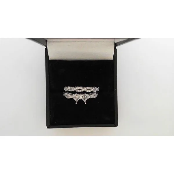 Diamond Wedding Set Golden Sails Jewelers, Inc. Saint Petersburg, FL