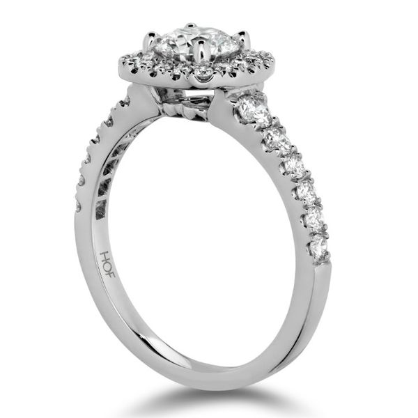 Hearts On Fire Transcend Premier Custom Halo Engagement Ring Image 3 Goldstein's Jewelers Mobile, AL