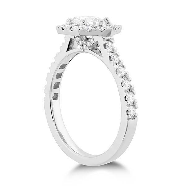 Hearts On Fire Hexagonal Engagement Ring Image 3 Goldstein's Jewelers Mobile, AL