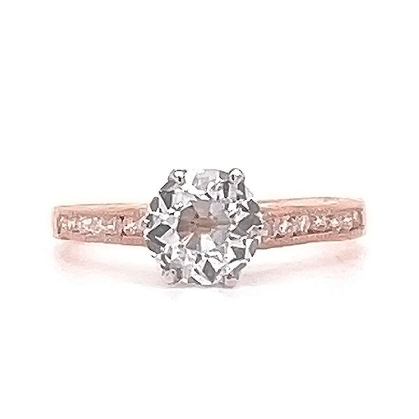 Sethi Old Mine Cut Engagement Ring Goldstein's Jewelers Mobile, AL
