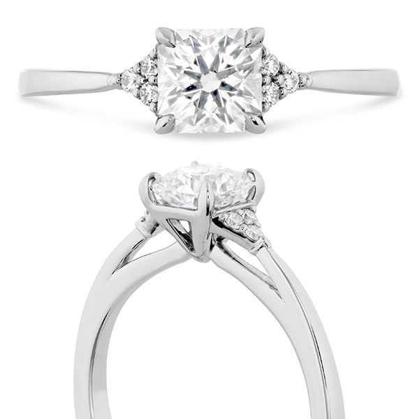 Hearts On Fire Triplicity Dream Engagement Ring Image 4 Goldstein's Jewelers Mobile, AL