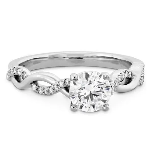 Hearts On Fire Destiny Lace Engagement Ring Image 2 Goldstein's Jewelers Mobile, AL