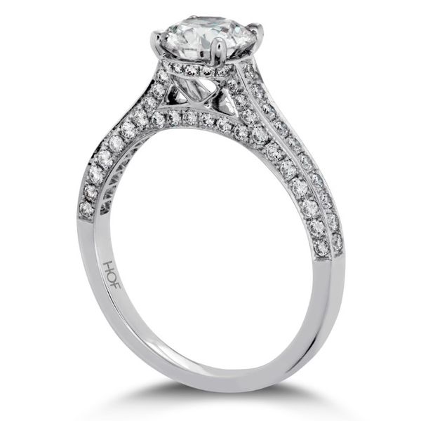 Hearts On Fire Illustrious Engagement Ring Image 3 Goldstein's Jewelers Mobile, AL
