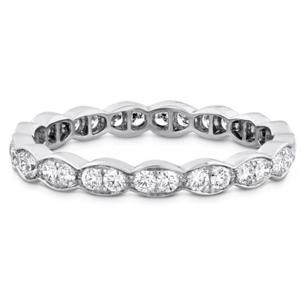 Hearts On Fire Signature Lorelei Floral Eternity Band Image 2 Goldstein's Jewelers Mobile, AL