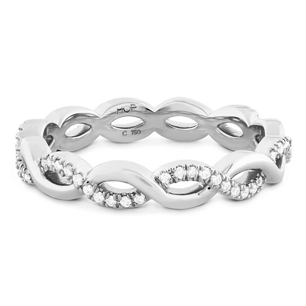 Hearts On Fire Signature Destiny Lace Twist Eternity Band Image 2 Goldstein's Jewelers Mobile, AL