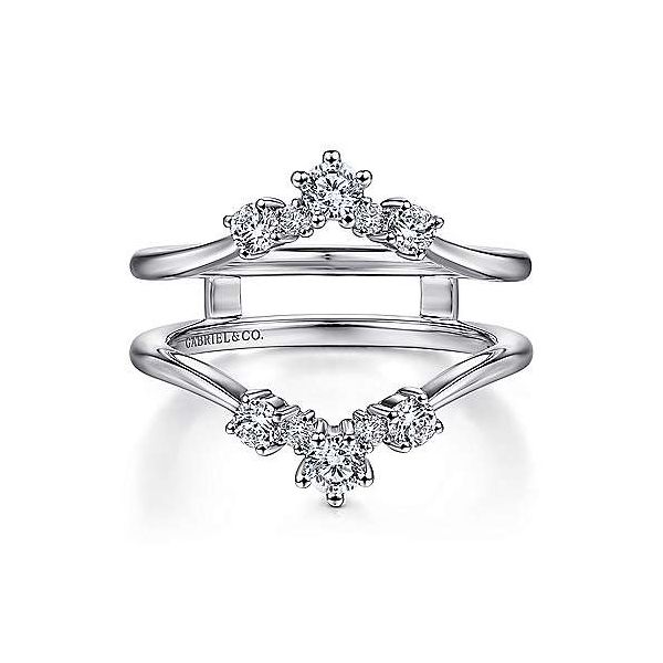 Gabriel Diamond Enhancer Ring Goldstein's Jewelers Mobile, AL