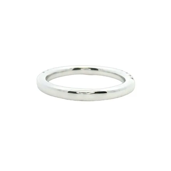 14K White Gold Diamond Wedding Band with 16 Round Cut Diamonds - 0.43ct Total Diamond Weight Image 3 Goldstein's Jewelers Mobile, AL