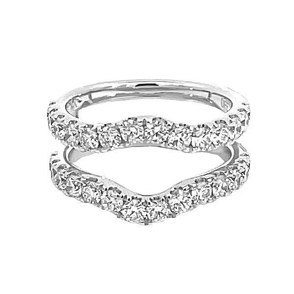Diamond Curved Enhancer Ring Goldstein's Jewelers Mobile, AL