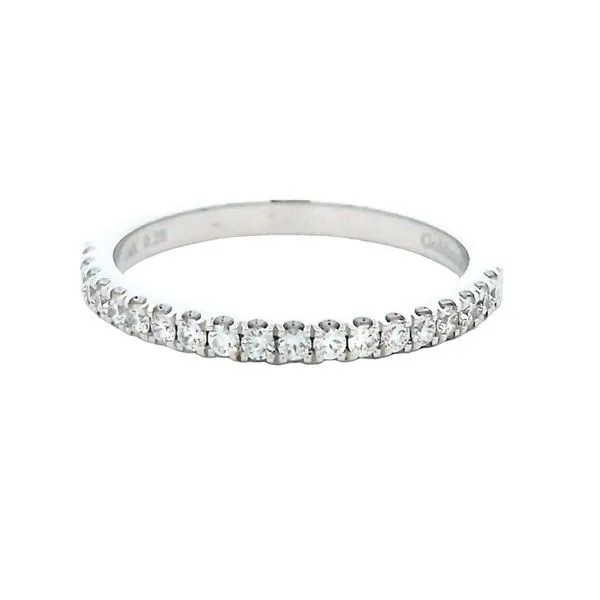 14K White Gold Diamond Band - 0.26ct Total Diamond Weight Image 2 Goldstein's Jewelers Mobile, AL