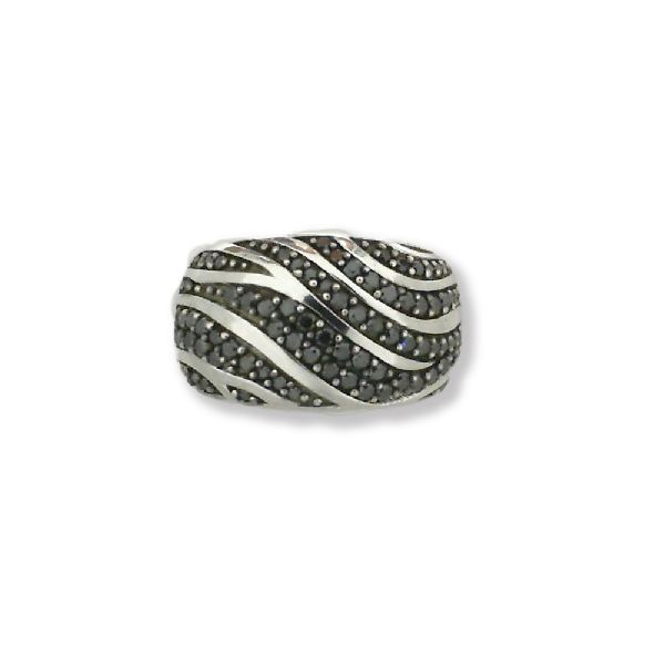 Black Diamond Dome Ring Goldstein's Jewelers Mobile, AL