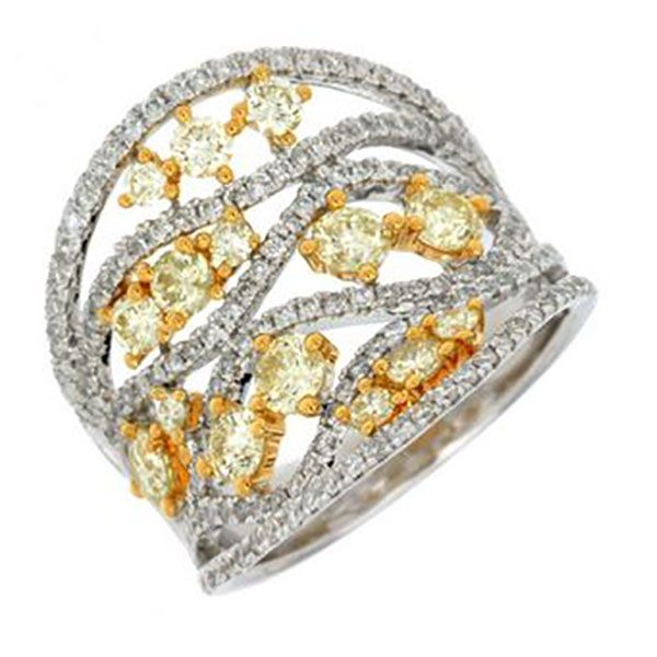 Diamond Freeform Ring Goldstein's Jewelers Mobile, AL