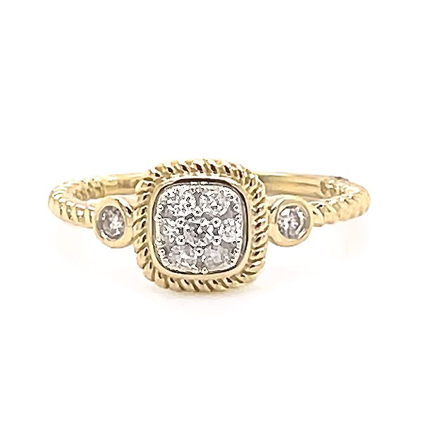 Diamond Cluster Ring Goldstein's Jewelers Mobile, AL