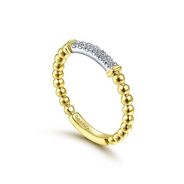 Gabriel Diamond Bujukan Ring Image 3 Goldstein's Jewelers Mobile, AL