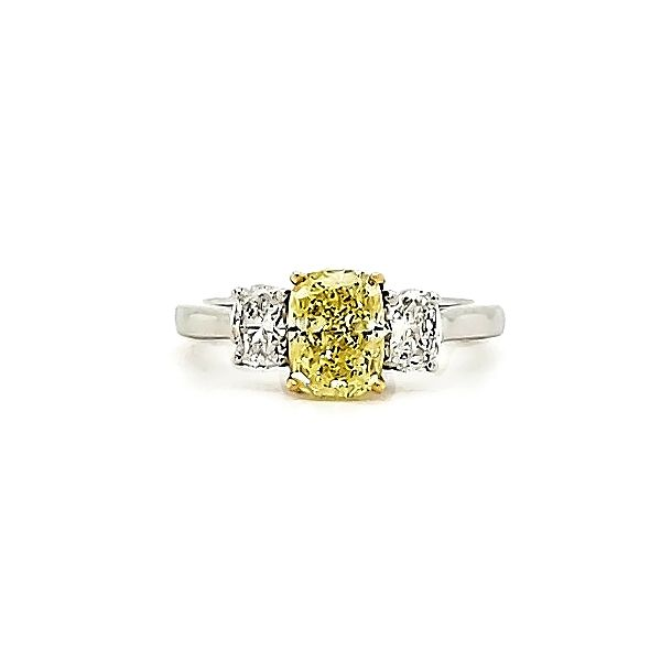 Fancy Yellow Diamond Ring Goldstein's Jewelers Mobile, AL