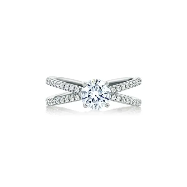 A. Jaffe Engagement Ring Image 2 Goldstein's Jewelers Mobile, AL