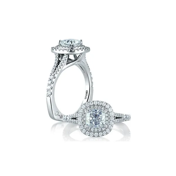 A. Jaffe Engagement Ring Goldstein's Jewelers Mobile, AL