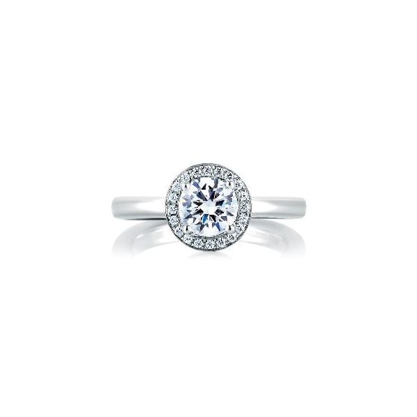 A. Jaffe Engagement Ring Goldstein's Jewelers Mobile, AL
