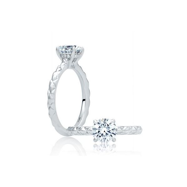 A. Jaffe Engagement Ring Goldstein's Jewelers Mobile, AL