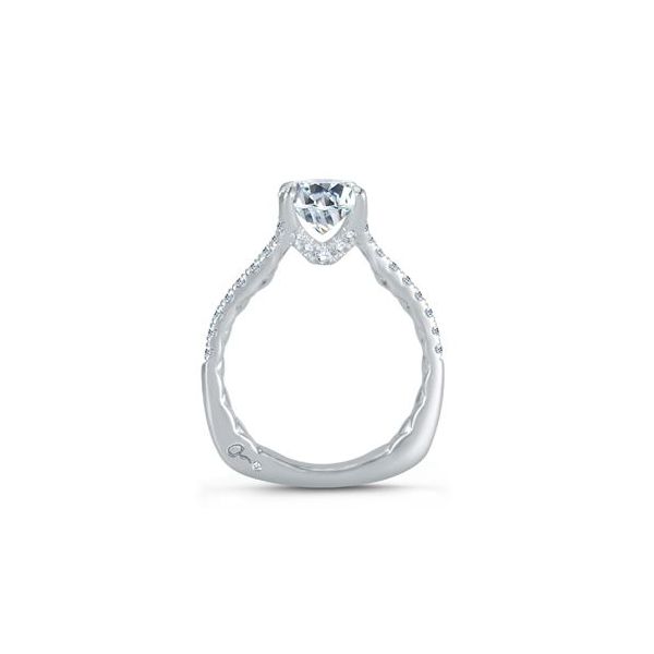 A. Jaffe Engagement Ring Image 3 Goldstein's Jewelers Mobile, AL