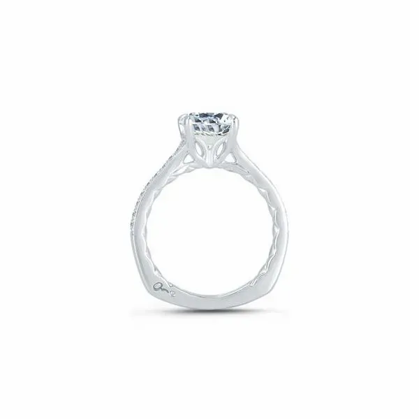 A. Jaffe Engagement Ring Image 3 Goldstein's Jewelers Mobile, AL