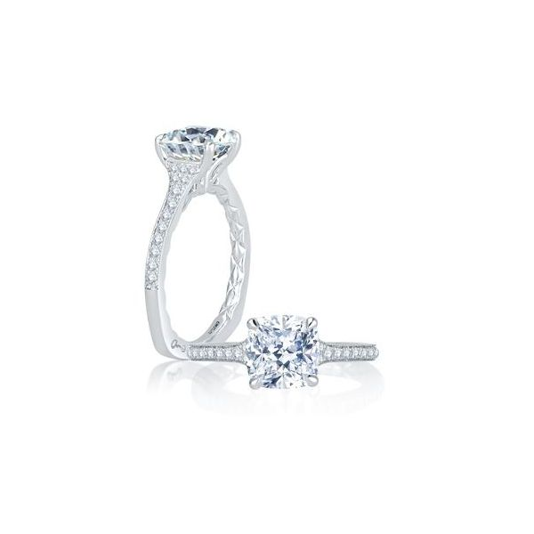 A. Jaffe Engagement Ring Goldstein's Jewelers Mobile, AL