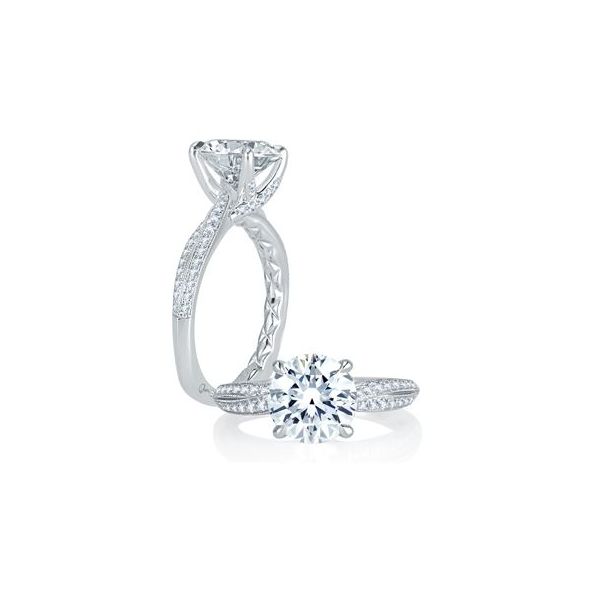 A. Jaffe Engagement Ring Goldstein's Jewelers Mobile, AL