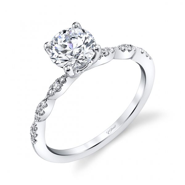 Coast Diamond Engagement Ring Goldstein's Jewelers Mobile, AL