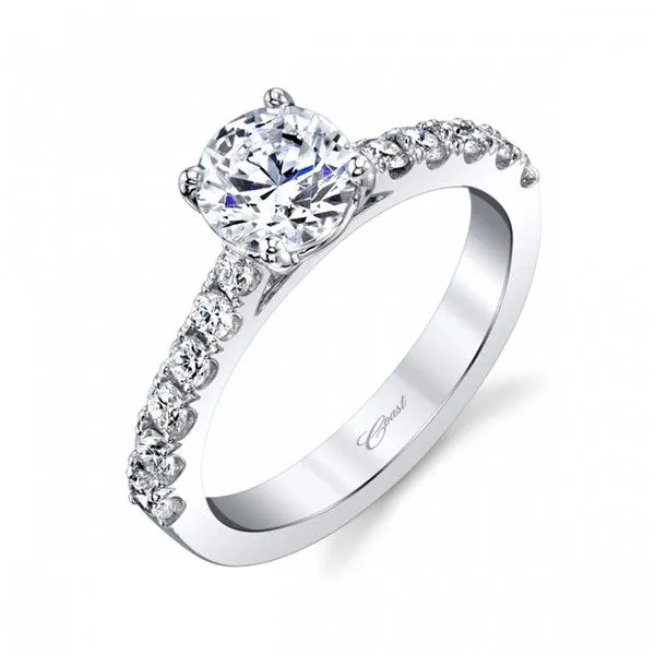 Coast Diamond Engagement Ring Goldstein's Jewelers Mobile, AL