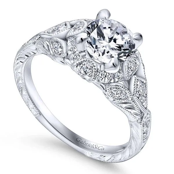 Gabriel Annadale Diamond Engagement Ring Image 2 Goldstein's Jewelers Mobile, AL