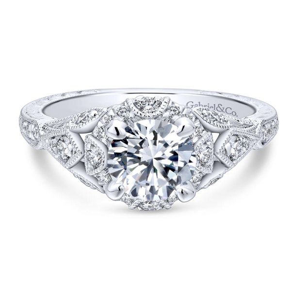 Gabriel Annadale Diamond Engagement Ring Goldstein's Jewelers Mobile, AL