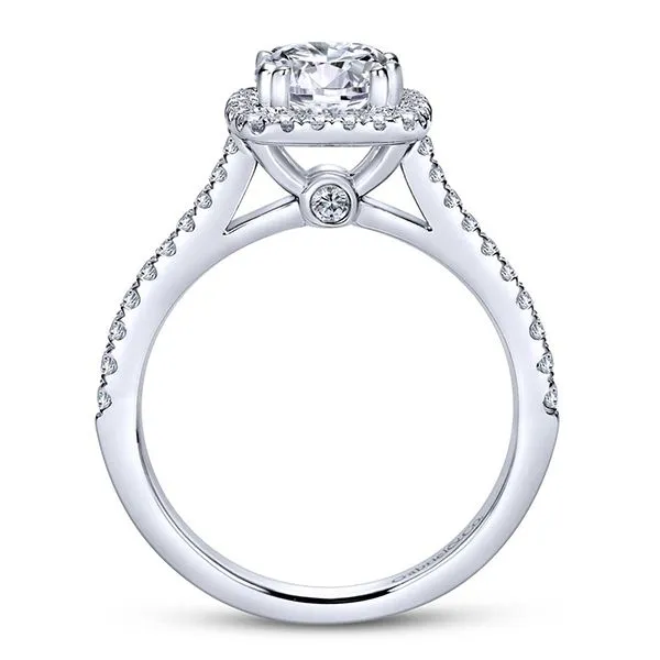 Gabriel Michaela Diamond Engagement Ring Image 3 Goldstein's Jewelers Mobile, AL