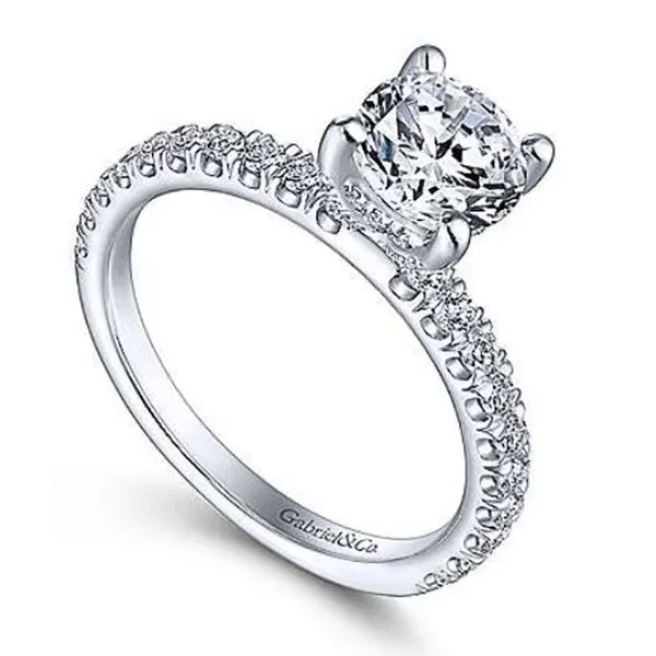 Gabriel Amira Diamond Engagement Ring Image 2 Goldstein's Jewelers Mobile, AL