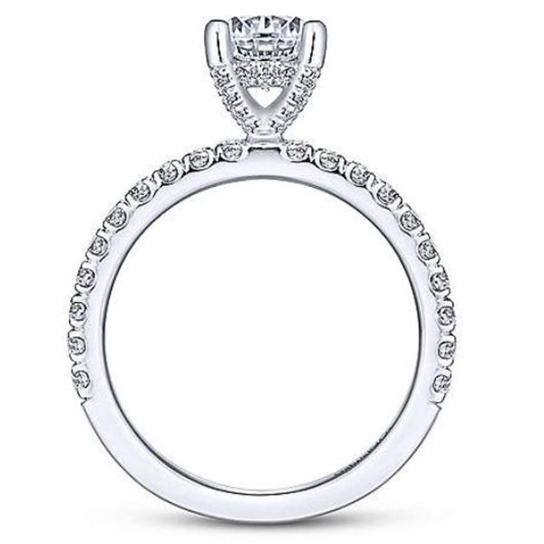 Gabriel Amira Diamond Engagement Ring Image 3 Goldstein's Jewelers Mobile, AL