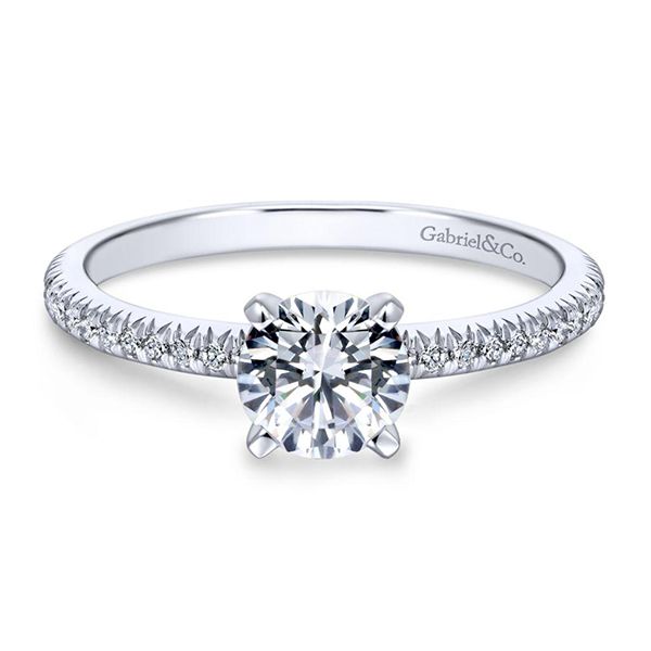 Gabriel Oyin Diamond Engagement Ring Goldstein's Jewelers Mobile, AL