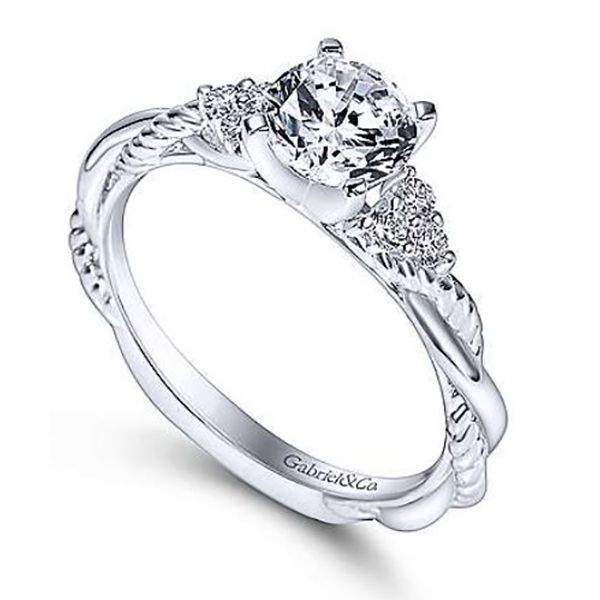 Gabriel Catalina Diamond Engagement Ring Image 2 Goldstein's Jewelers Mobile, AL