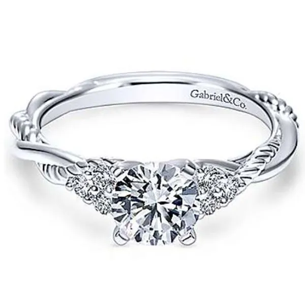 Gabriel Catalina Diamond Engagement Ring Goldstein's Jewelers Mobile, AL