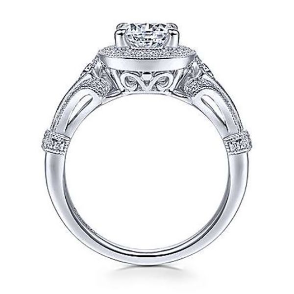 Gabriel Delilah Diamond Engagement Ring Image 3 Goldstein's Jewelers Mobile, AL